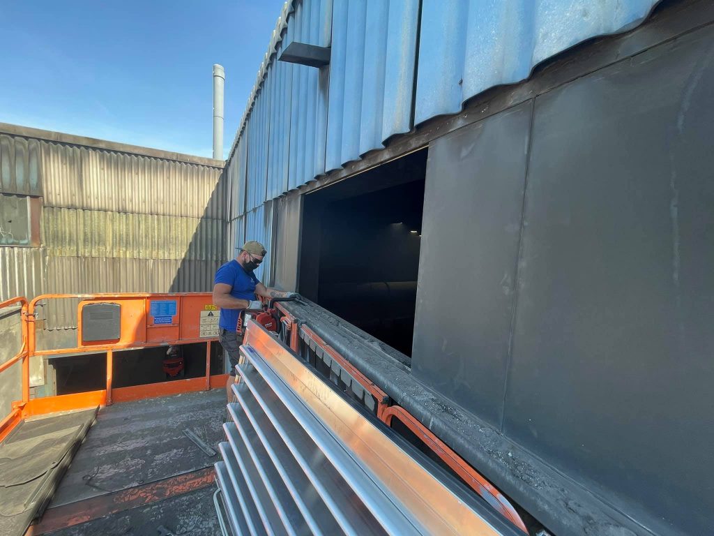 Demontage U Installation Lamellenluefter NU 02