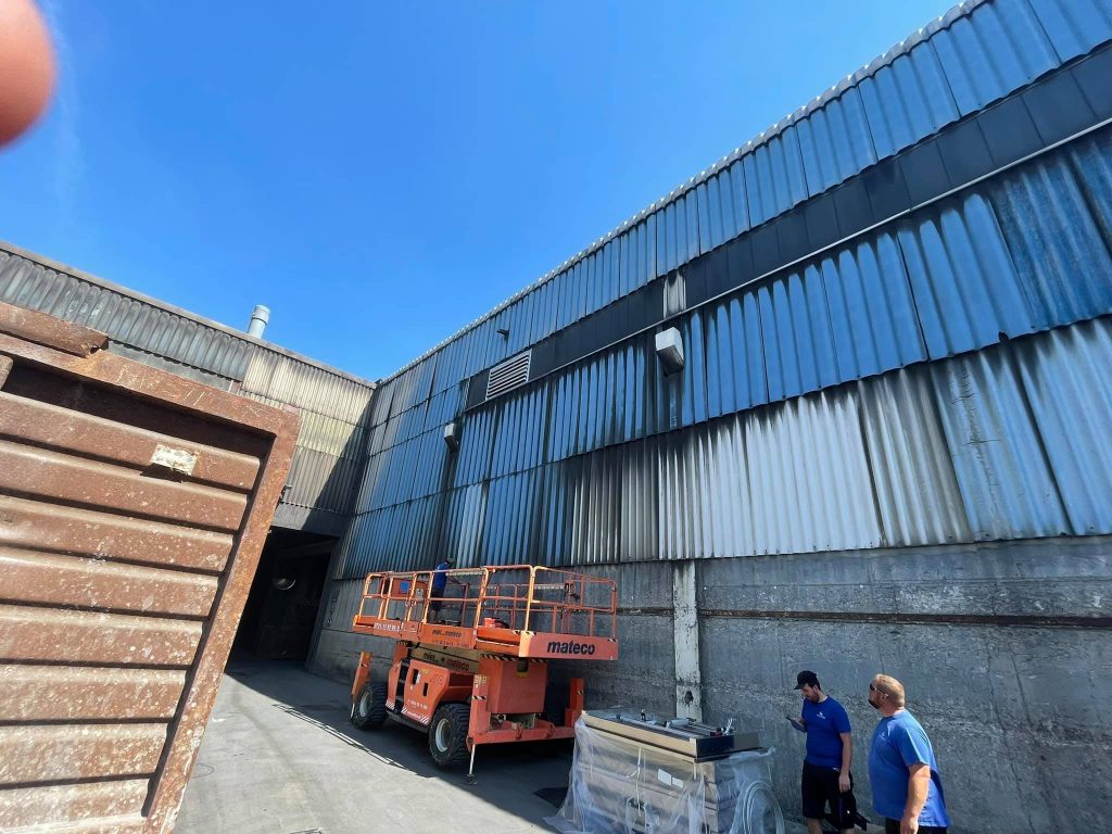 Demontage U Installation Lamellenluefter NU 04